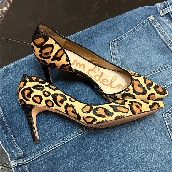 Sam Edelman Leopard Print Flats - Picture 5 of 9